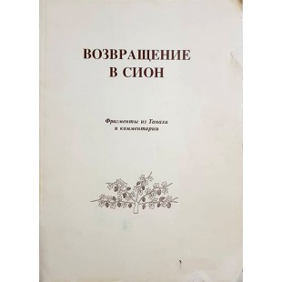 Возвращение в Сион (Иона Шнайдер)