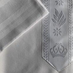 Талит вовна біла, 140х190 см
